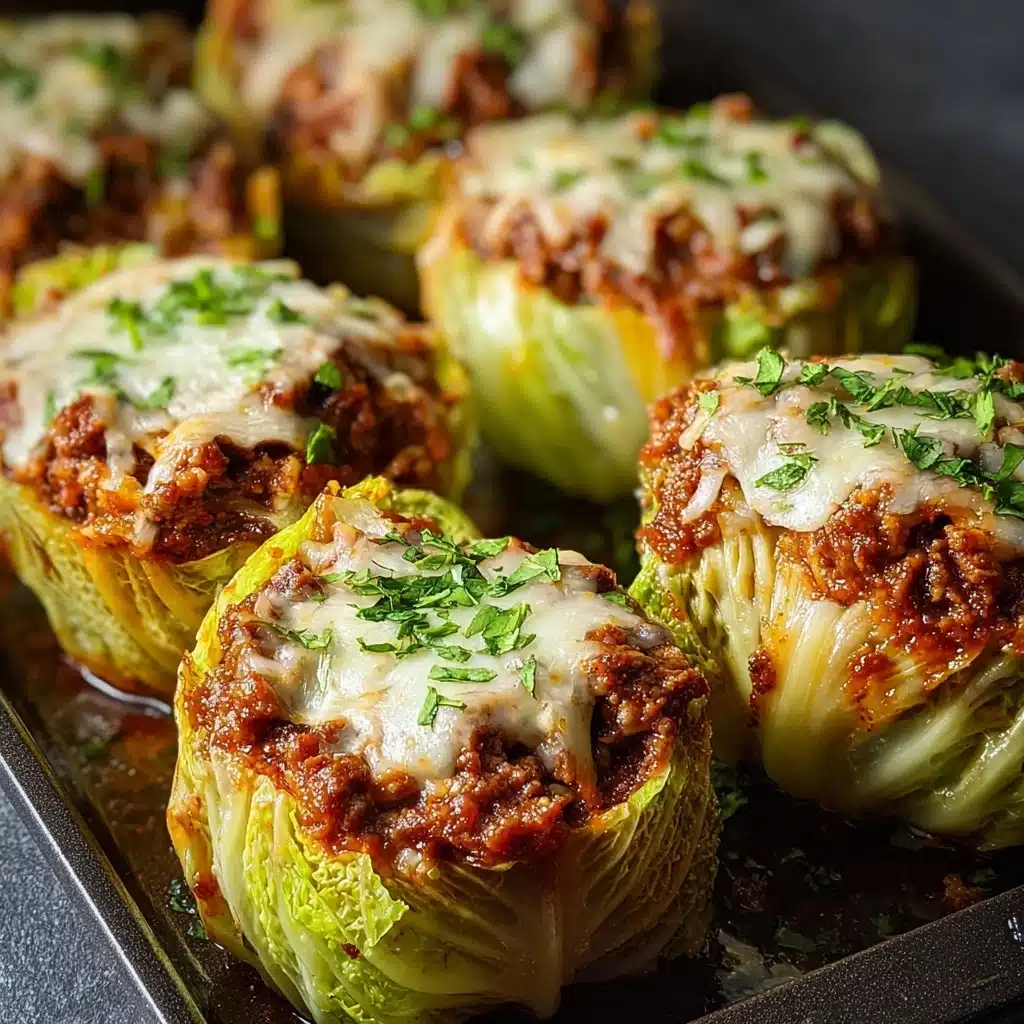 Oven-Baked Cabbage Burgers Recipe - Recipe Image