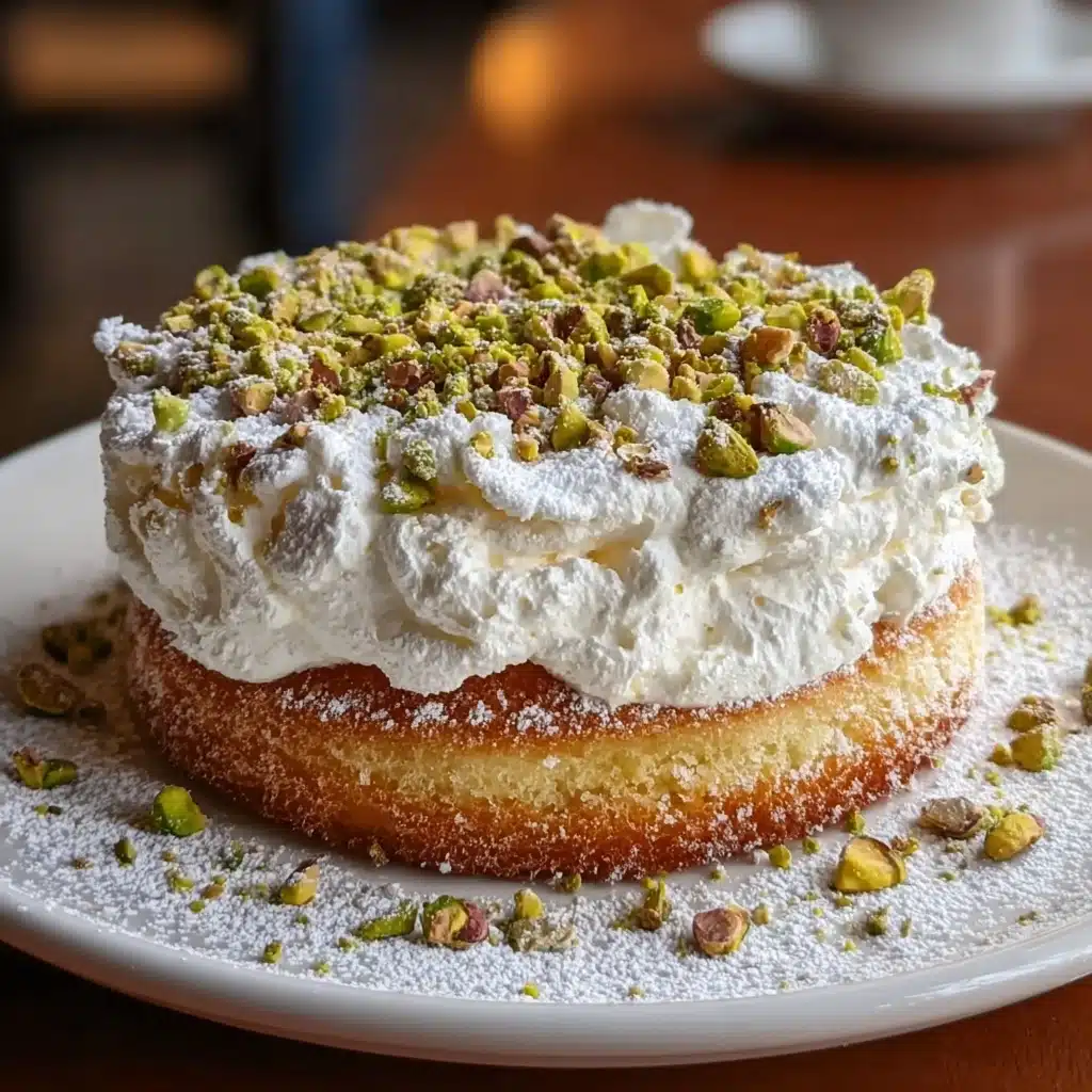 Lemon Pistachio Ricotta Cloud Cake Recipe - Recipe Image