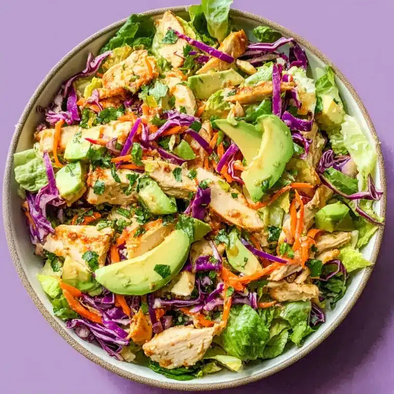 Shredded Thai Salad with Avocado Recipe
