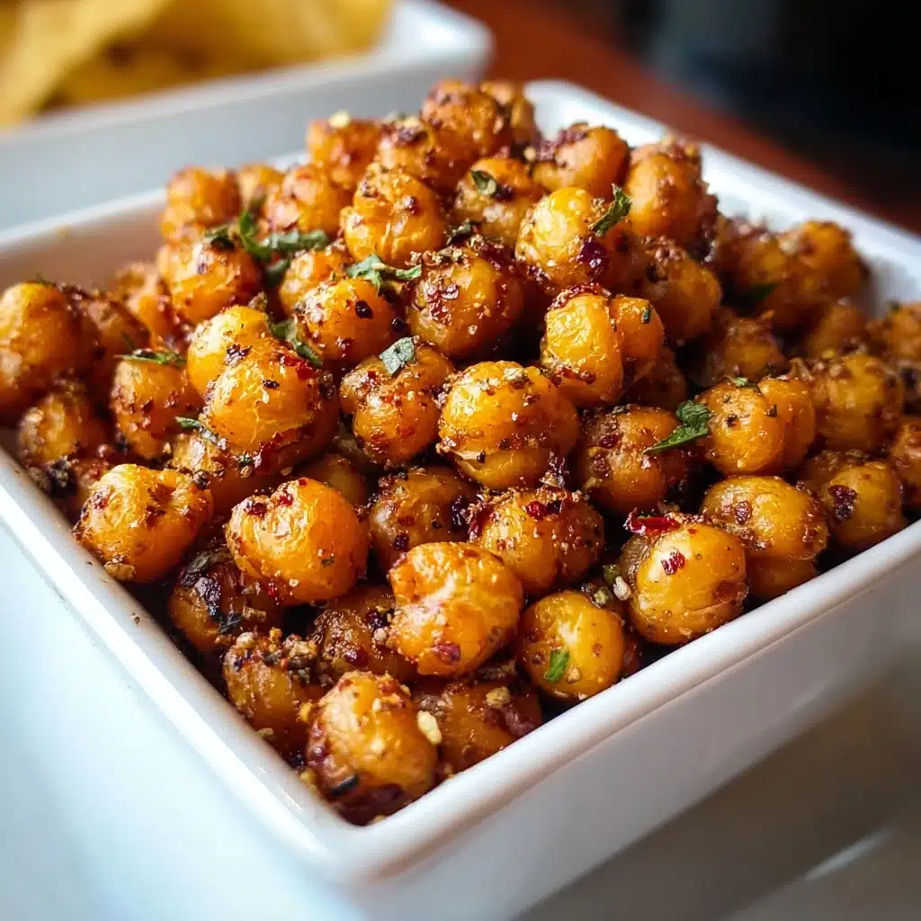 Roasted Chickpea Snack Bites Recipe - Recipe Image
