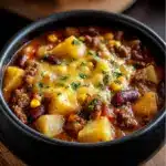Slow Cooker Cowboy Casserole Recipe