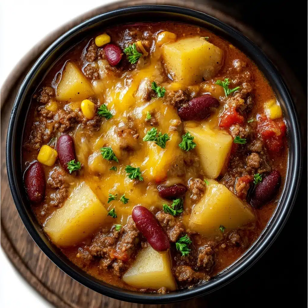 Slow Cooker Cowboy Casserole Recipe - Recipe Image