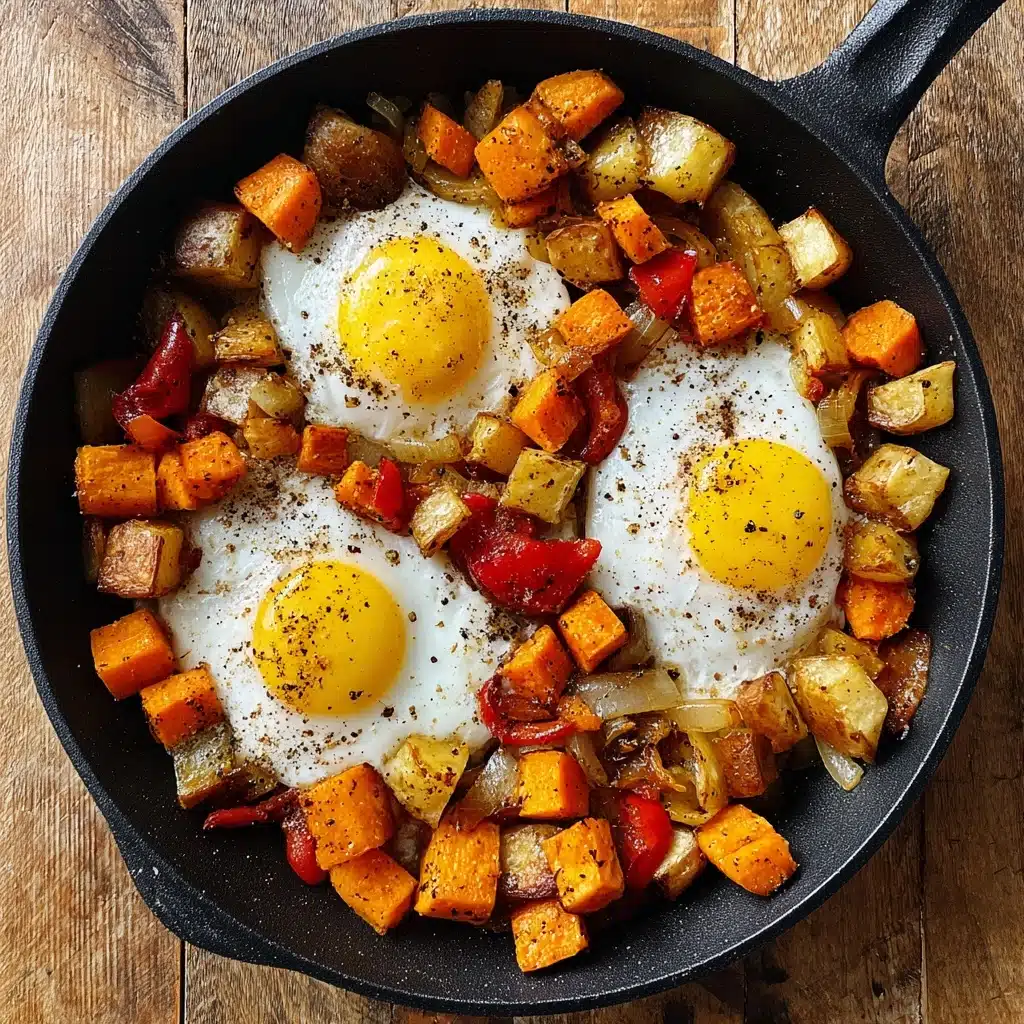 Apple and Sweet Potato Hash Recipe - Recipe Image