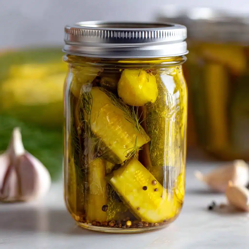 Easy Homemade Dill Pickles Recipe - Recipe Image