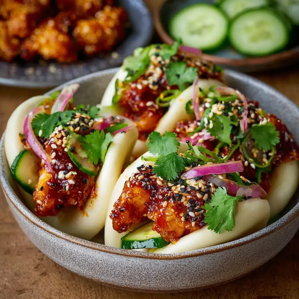 Korean Chicken Bao Recipe - Recipe Image