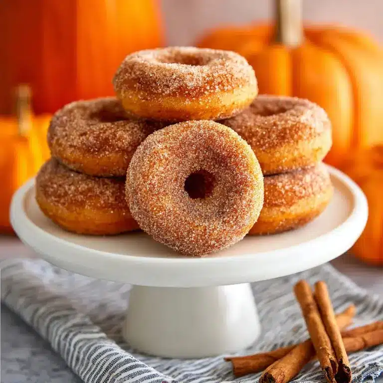 Easy Baked Pumpkin Donuts Recipe