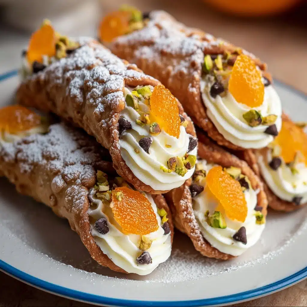 Delicious Homemade Cannoli with a Citrus Twist Recipe