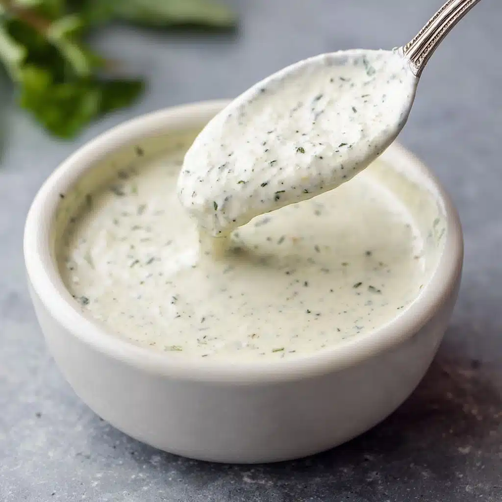 Healthy Ranch Dressing Recipe