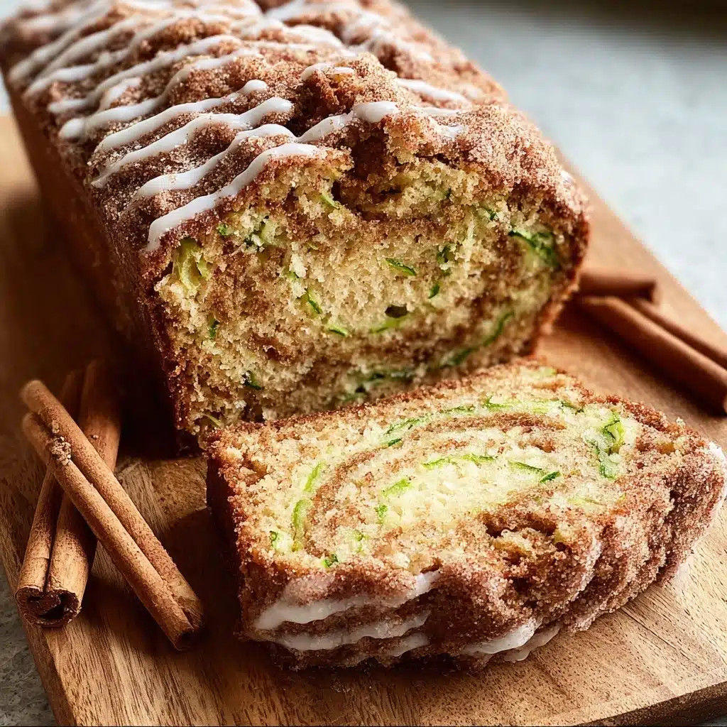 Moist Cinnamon Swirl Zucchini Bread Recipe - Recipe Image