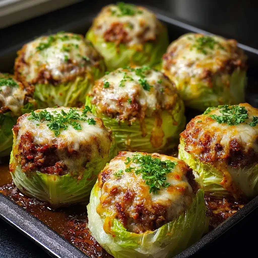 Oven-Baked Cabbage Burgers Recipe