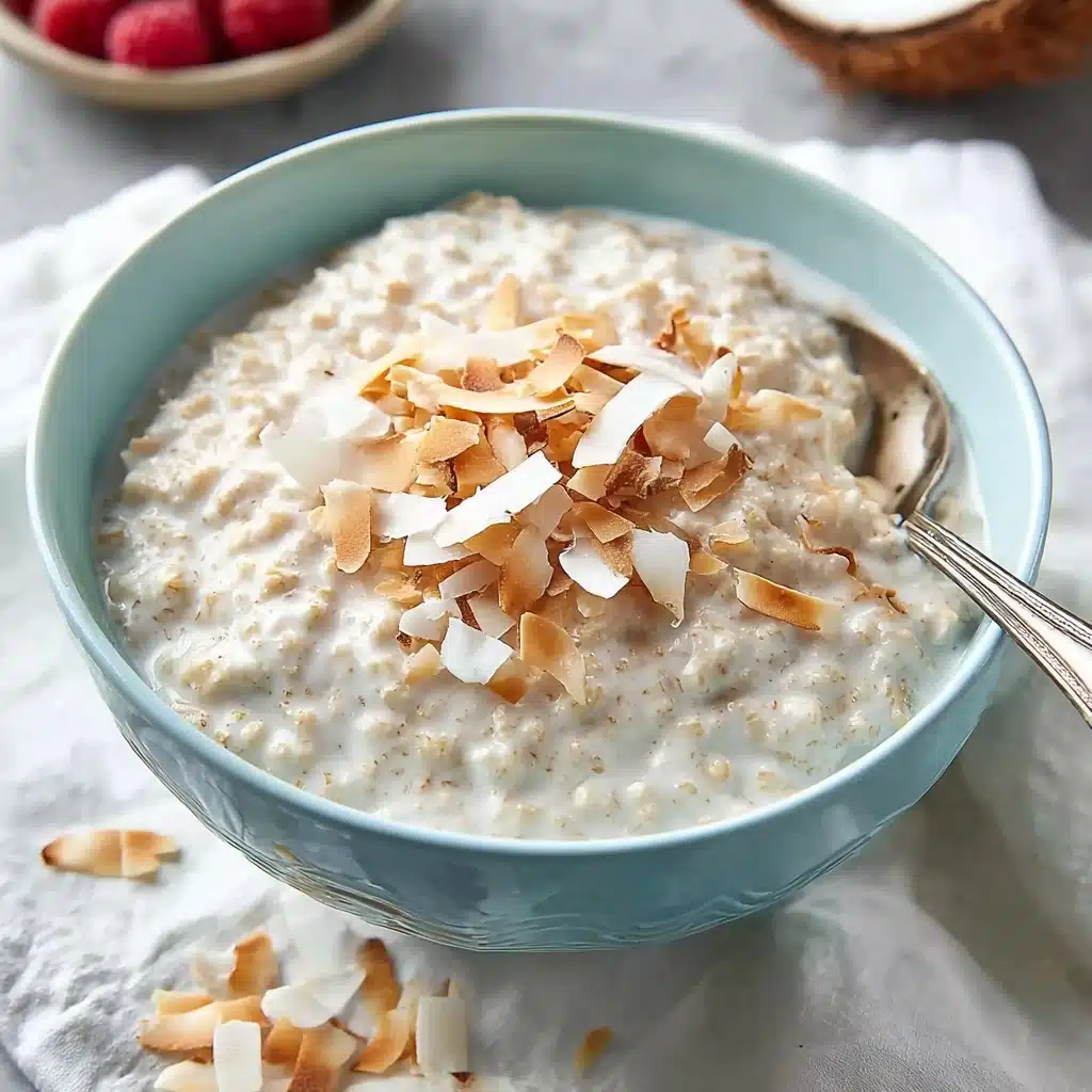 Coconut Cream Pie Overnight Oats: A Delicious Twist! Recipe - Recipe Image