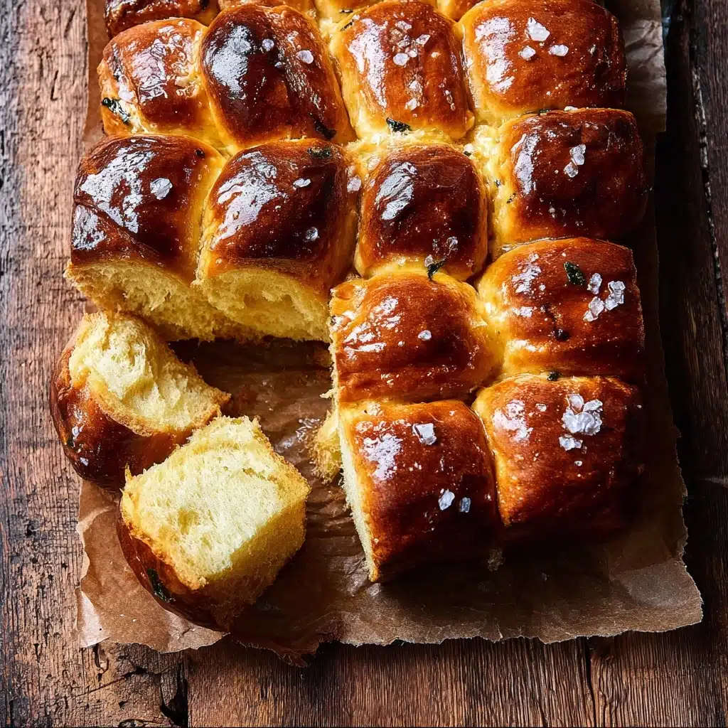 Salted Sage Honey Butter Brioche Rolls Recipe