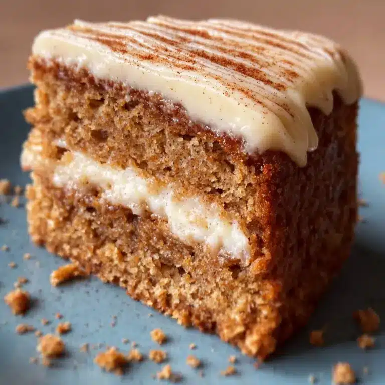 Applesauce Cake with Cinnamon Cream Cheese Frosting Recipe