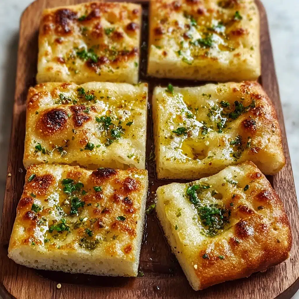 Air Fryer Garlic Flatbread – Quick & Delicious Recipe - Recipe Image