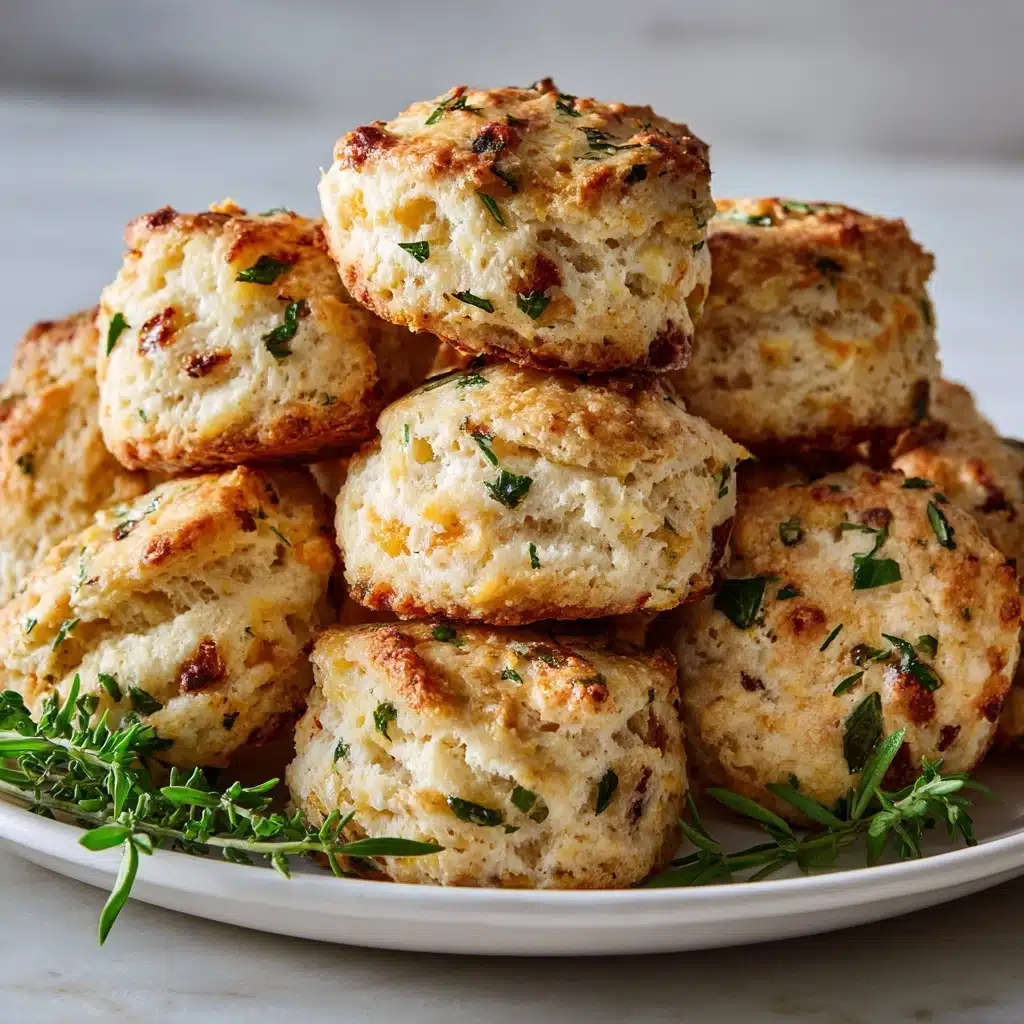 Cottage Cheese and Herb Biscuits Recipe