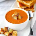 Roasted Tomato Basil Soup Recipe