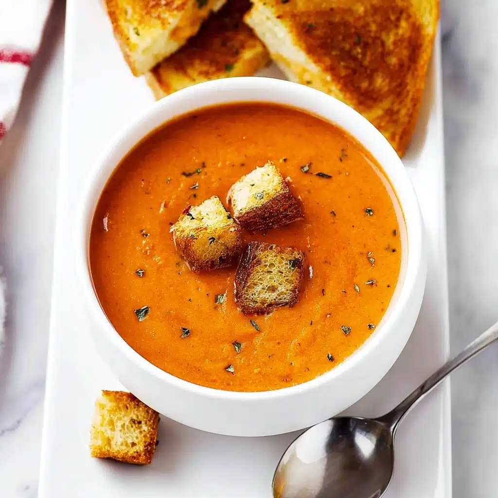 Roasted Tomato Basil Soup Recipe - Recipe Image