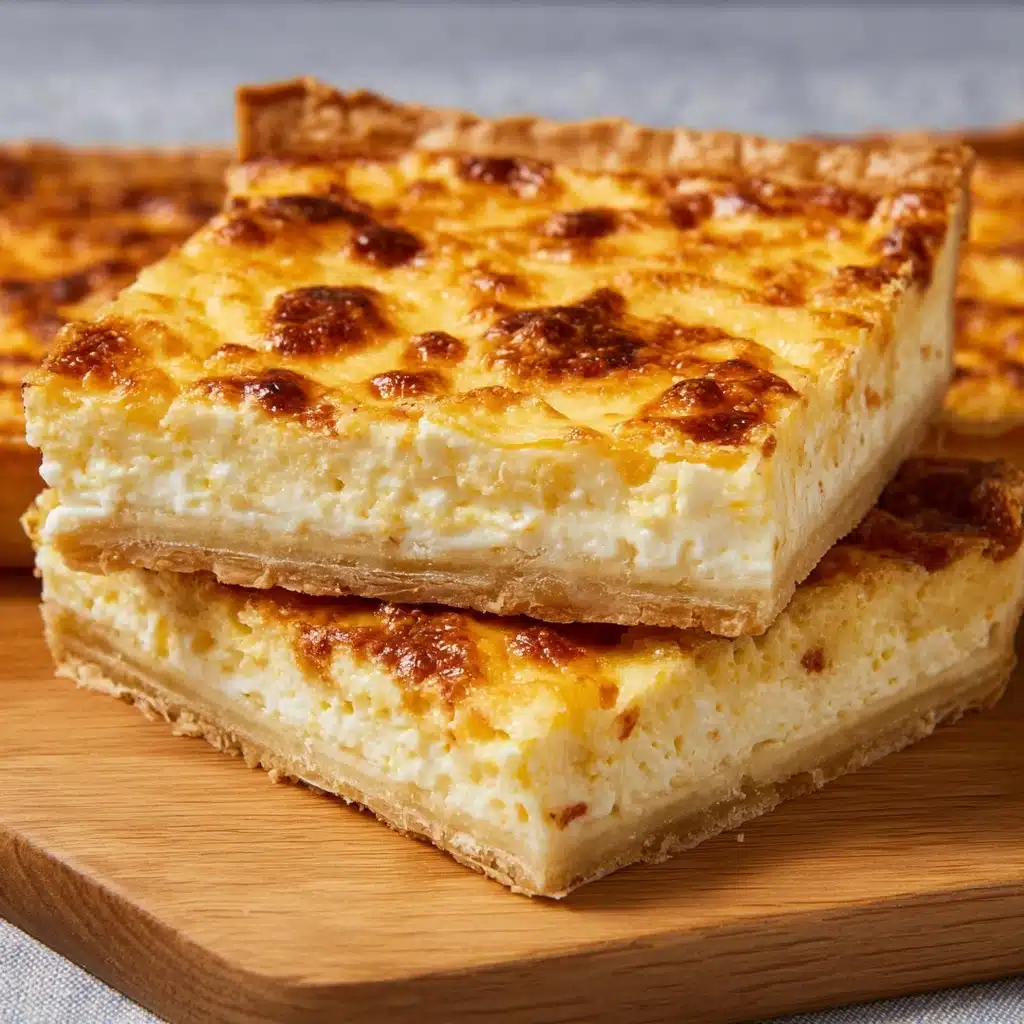 Cheese Flan - Old School Dinner Style Recipe - Recipe Image