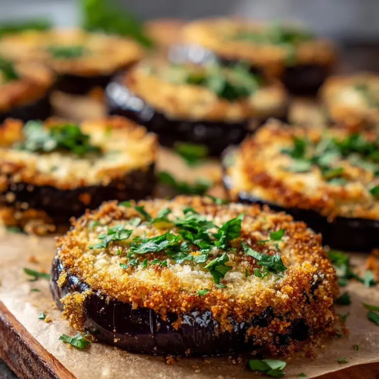 Crispy Baked Eggplant Recipe