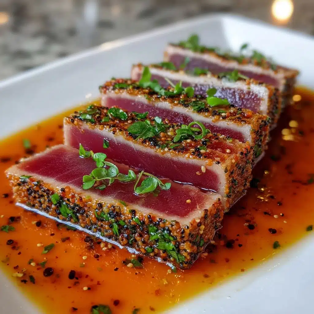 Amazing Garlic Butter Ahi Tuna: 5-Minute Pure Joy Recipe