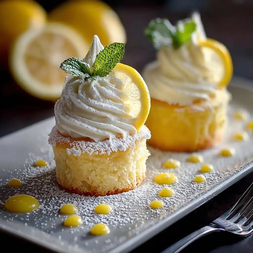 Lemon Soufflé Delights Recipe