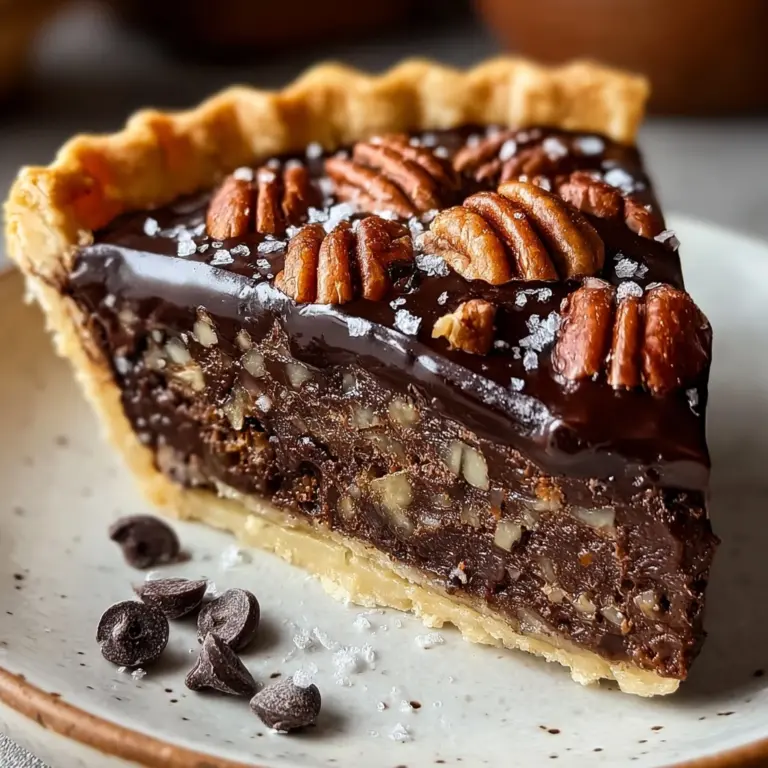 Texas Chocolate Pecan Pie Recipe
