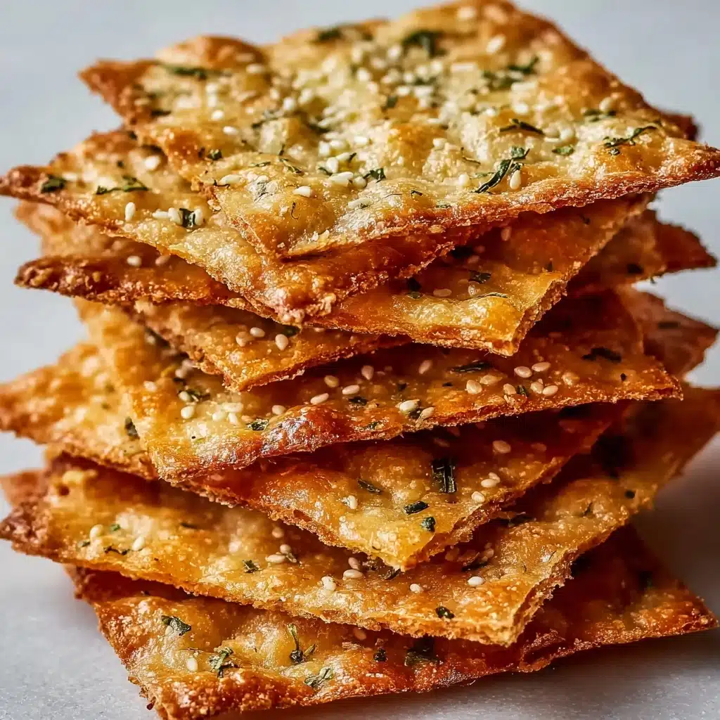 Bake Zucchini Herb Crackers for a Healthy Crunch Recipe - Recipe Image
