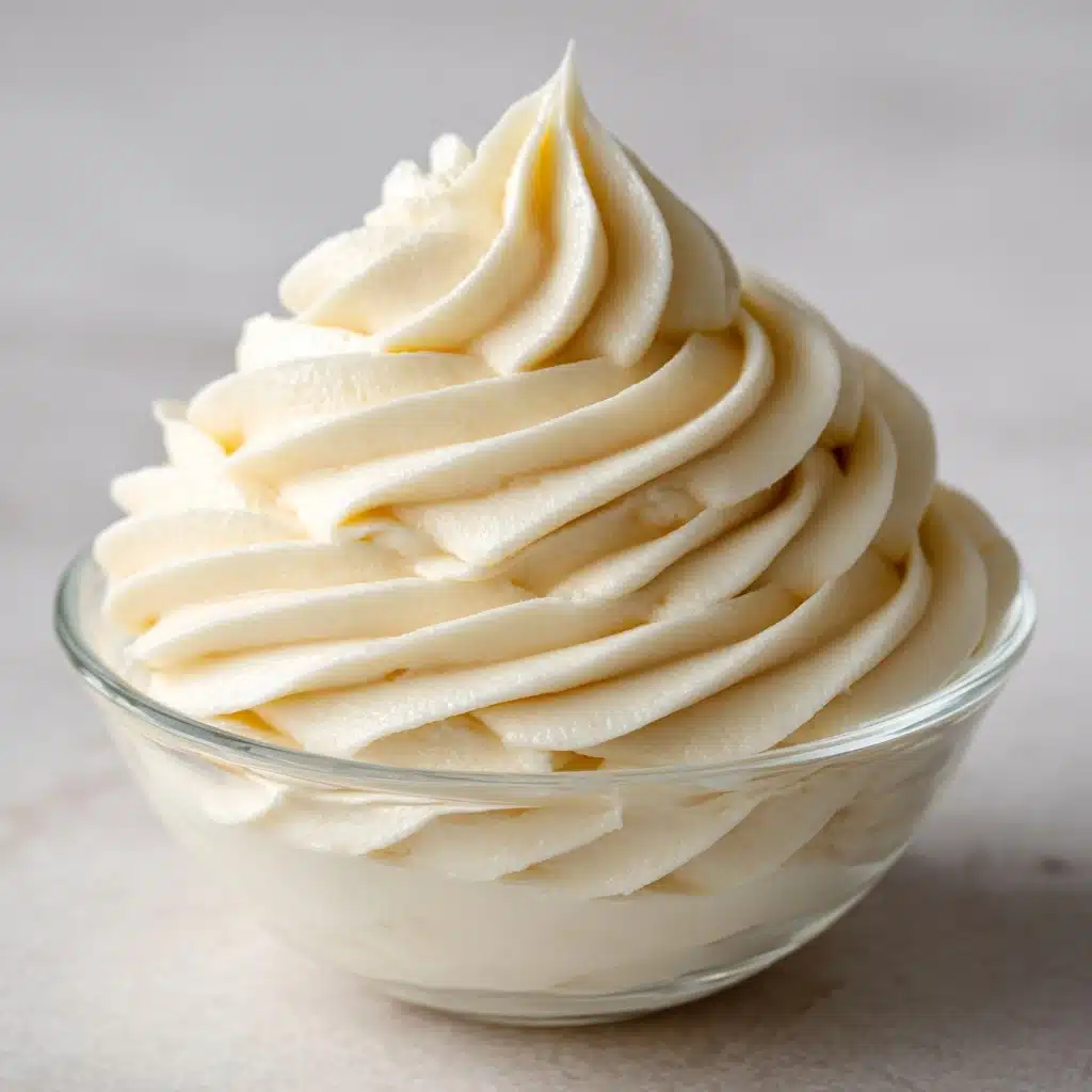 sy Homemade Vanilla Buttercream Frosting Recipe - Recipe Image
