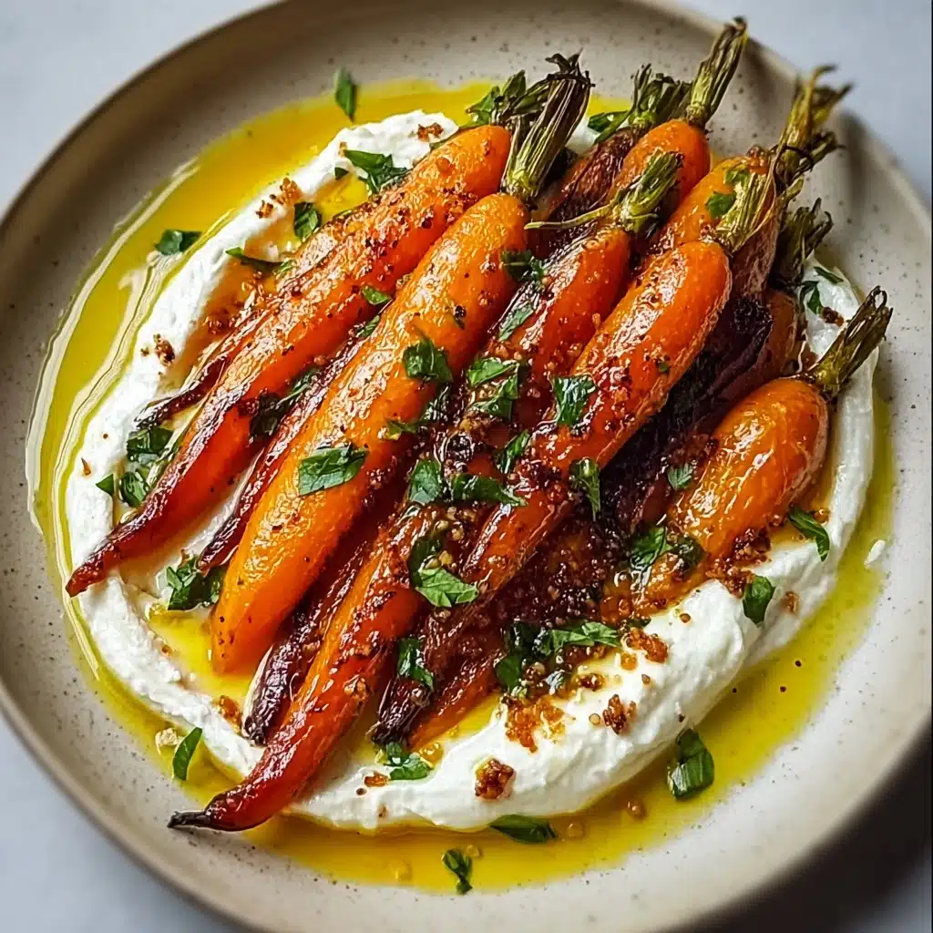 Roasted Carrots with Whipped Ricotta and Hot Honey Recipe - Recipe Image