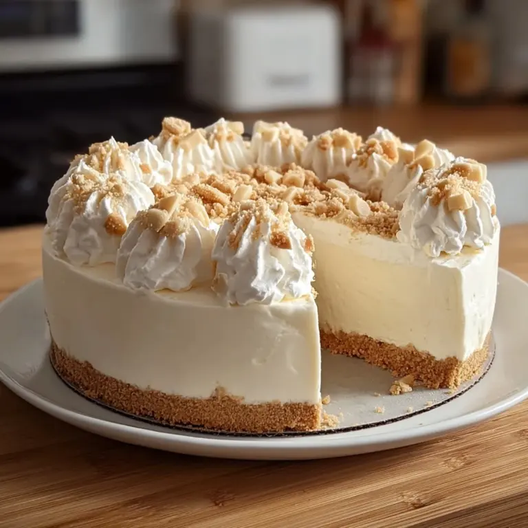 Marshmallow Whip Cheesecake : No-Bake Dream Dessert Recipe