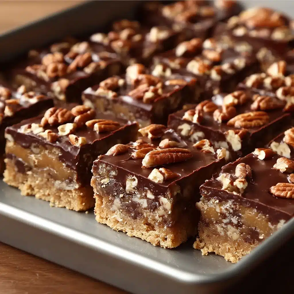 Decadent Turtle Bars: Easy Treat for Every Celebration Recipe - Recipe Image