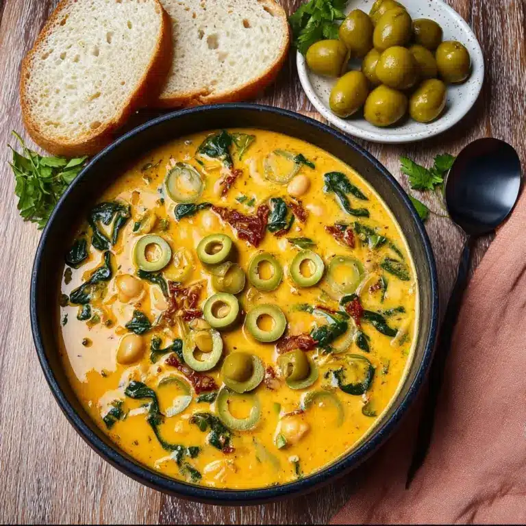 Green Olive Soup Recipe