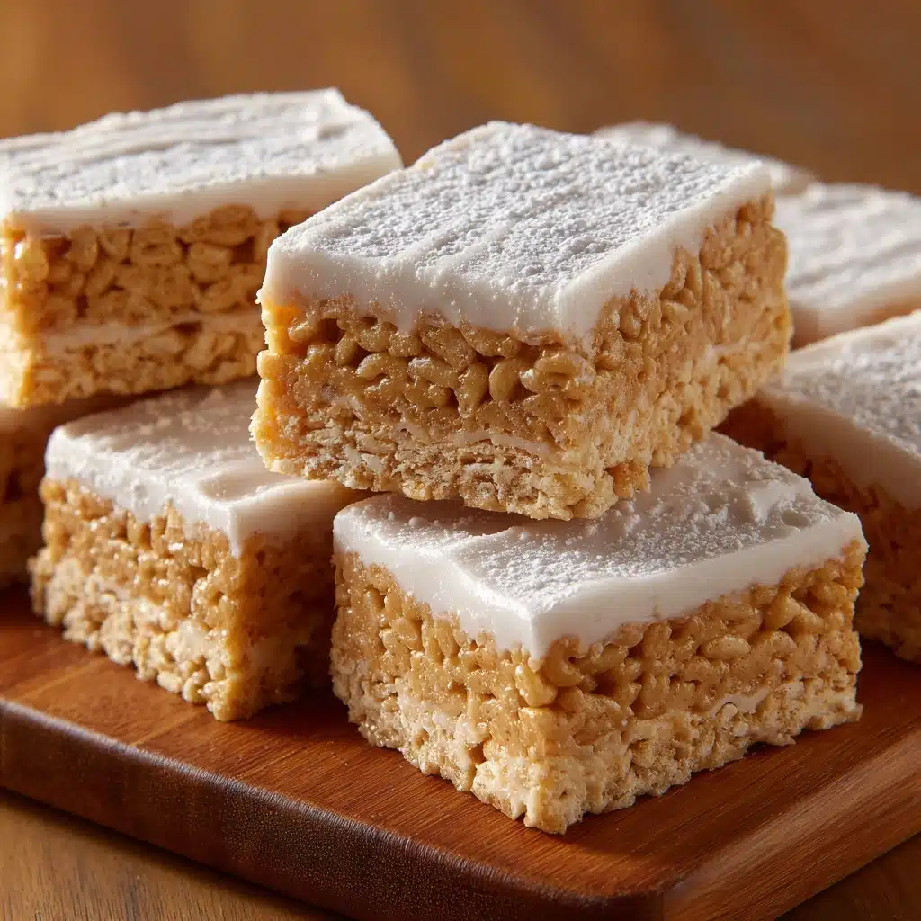 Gingerbread Rice Krispie Treats Recipe - Recipe Image