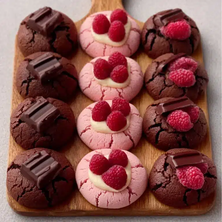 Valentine Ganache Cookies Recipe