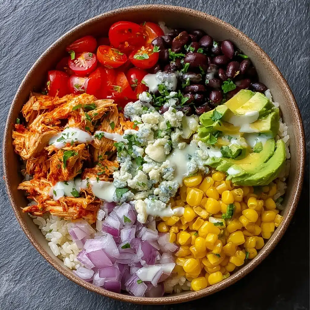 Buffalo Chicken Bowls Recipe - Recipe Image