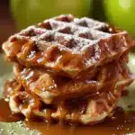 Apple Fritter Waffle Donuts Recipe