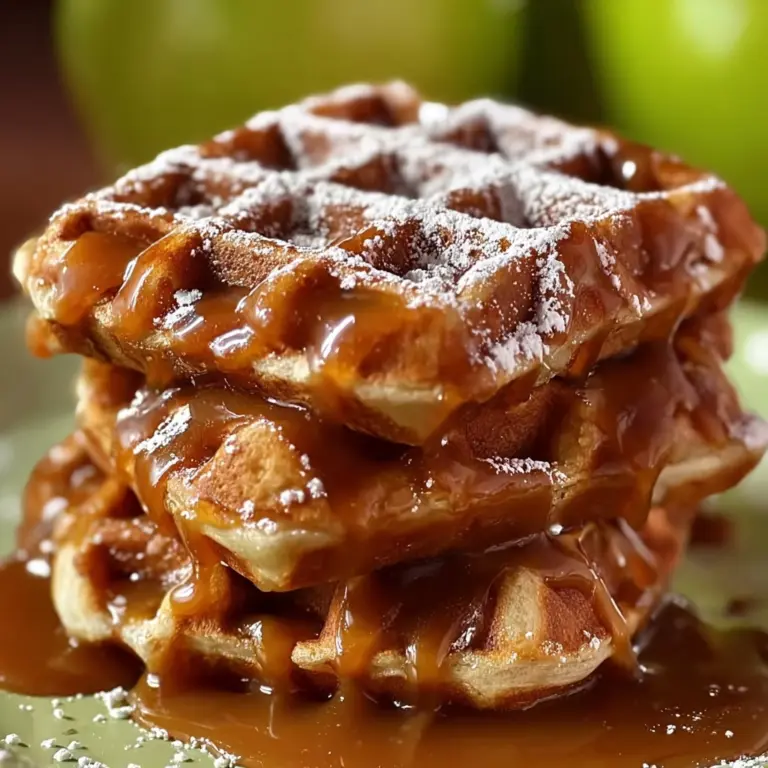 Apple Fritter Waffle Donuts Recipe