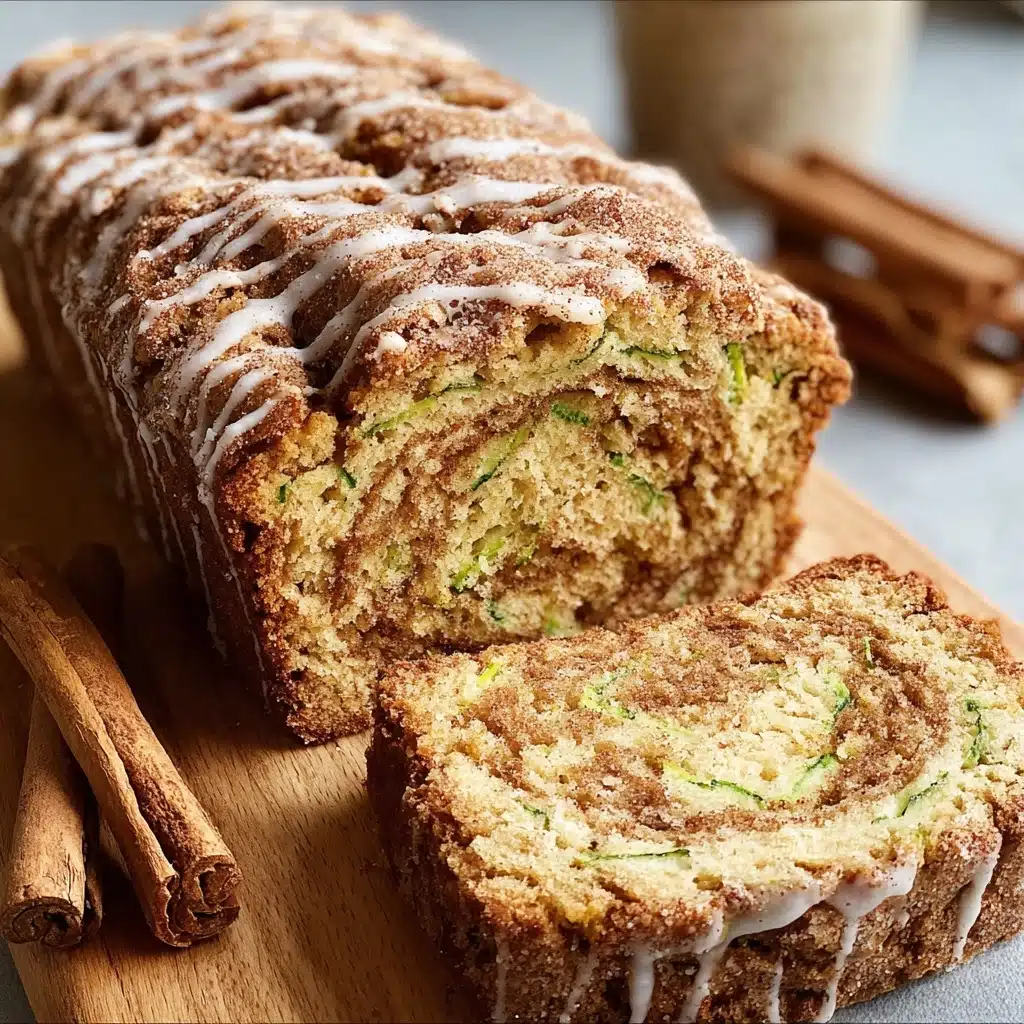 Moist Cinnamon Swirl Zucchini Bread Recipe