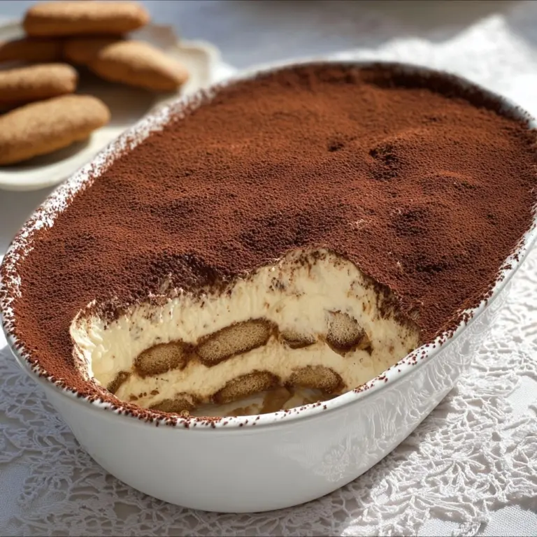 Traditional Italian Tiramisu Recipe