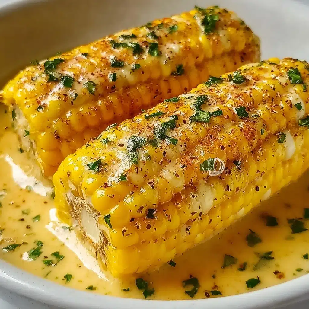 Garlic Parmesan Corn on the Cob Recipe