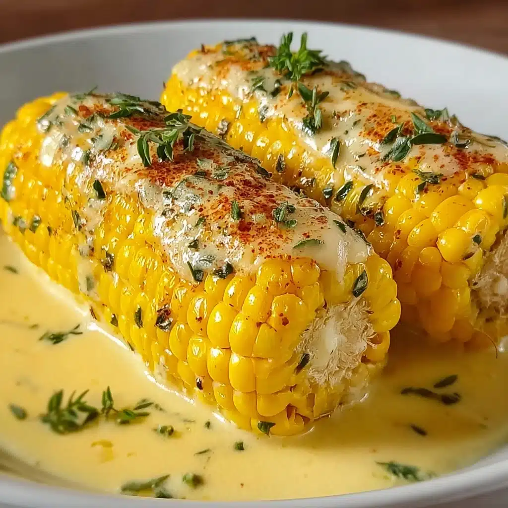Garlic Parmesan Corn on the Cob Recipe - Recipe Image