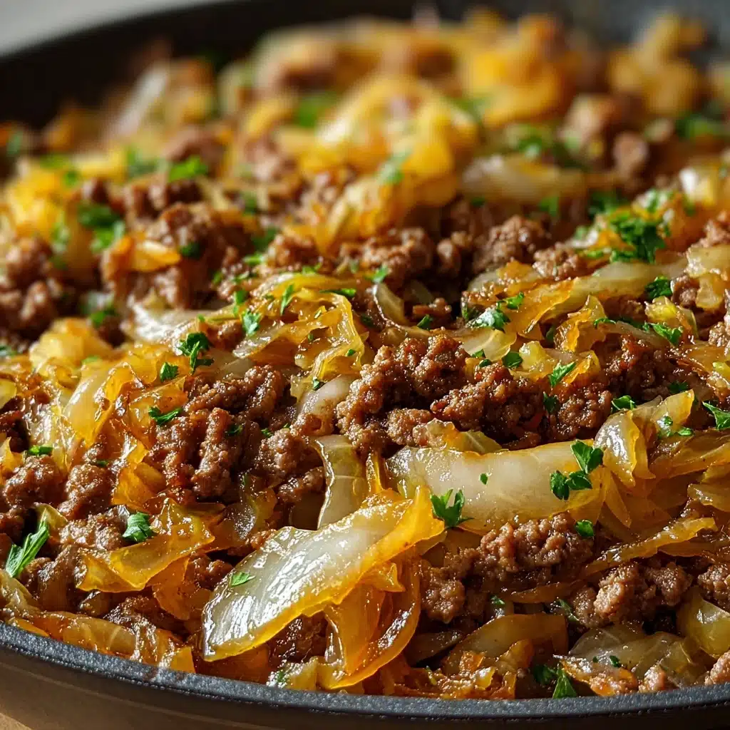 Ground Beef and Chopped Cabbage Recipe - Recipe Image