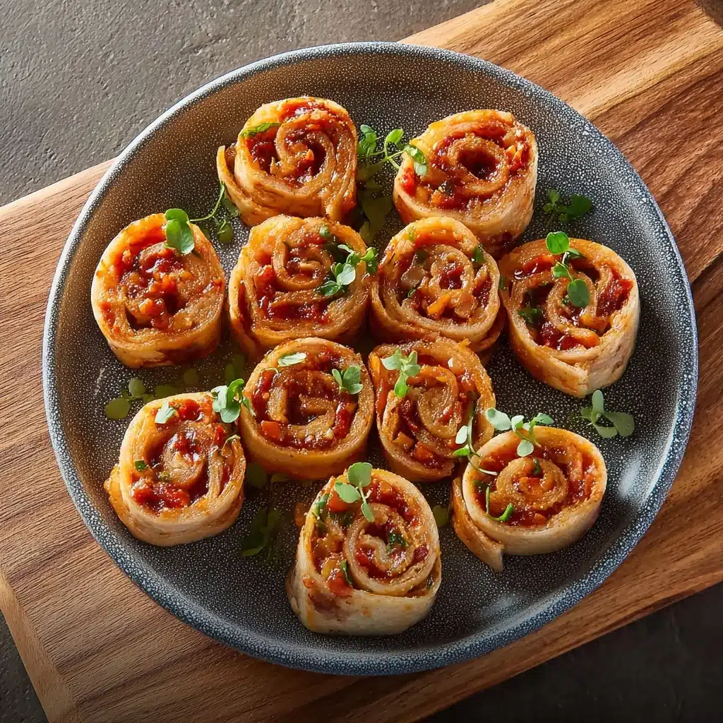 Tortilla Pizza Rolls Recipe - Recipe Image