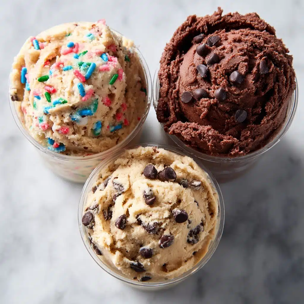 Protein Cookie Dough (3 Flavors) Recipe - Recipe Image