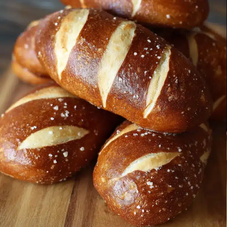 Pretzel Hot Dog Buns Recipe
