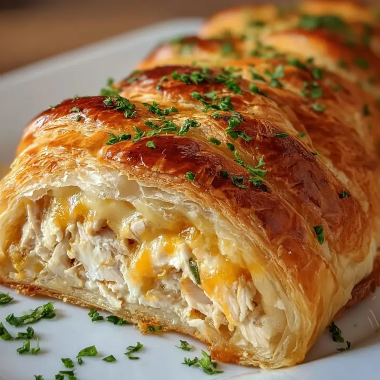 Cheesy Chicken Crescent Rolls: A Must-Try Comfort Food! Recipe