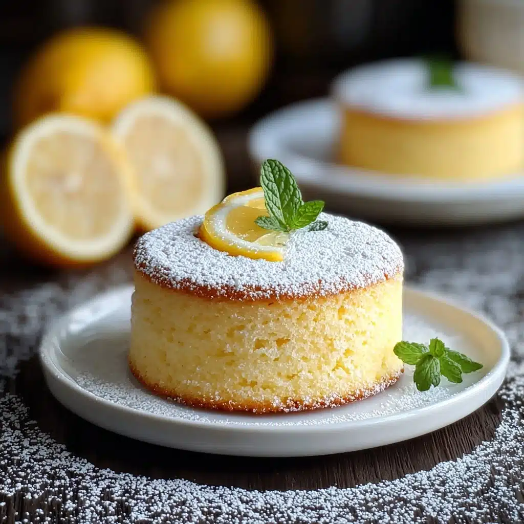Lemon Soufflé Delights Recipe