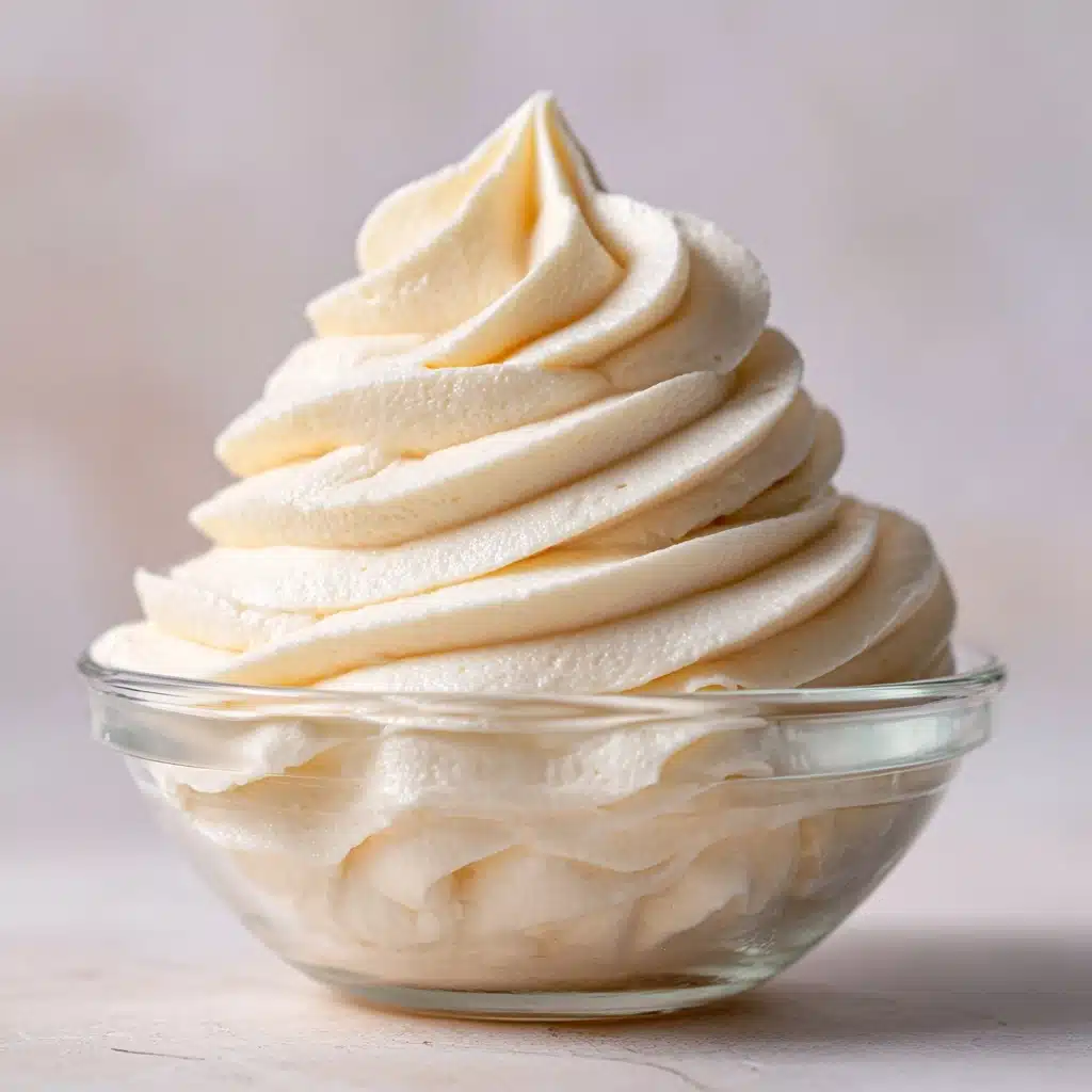 sy Homemade Vanilla Buttercream Frosting Recipe - Recipe Image