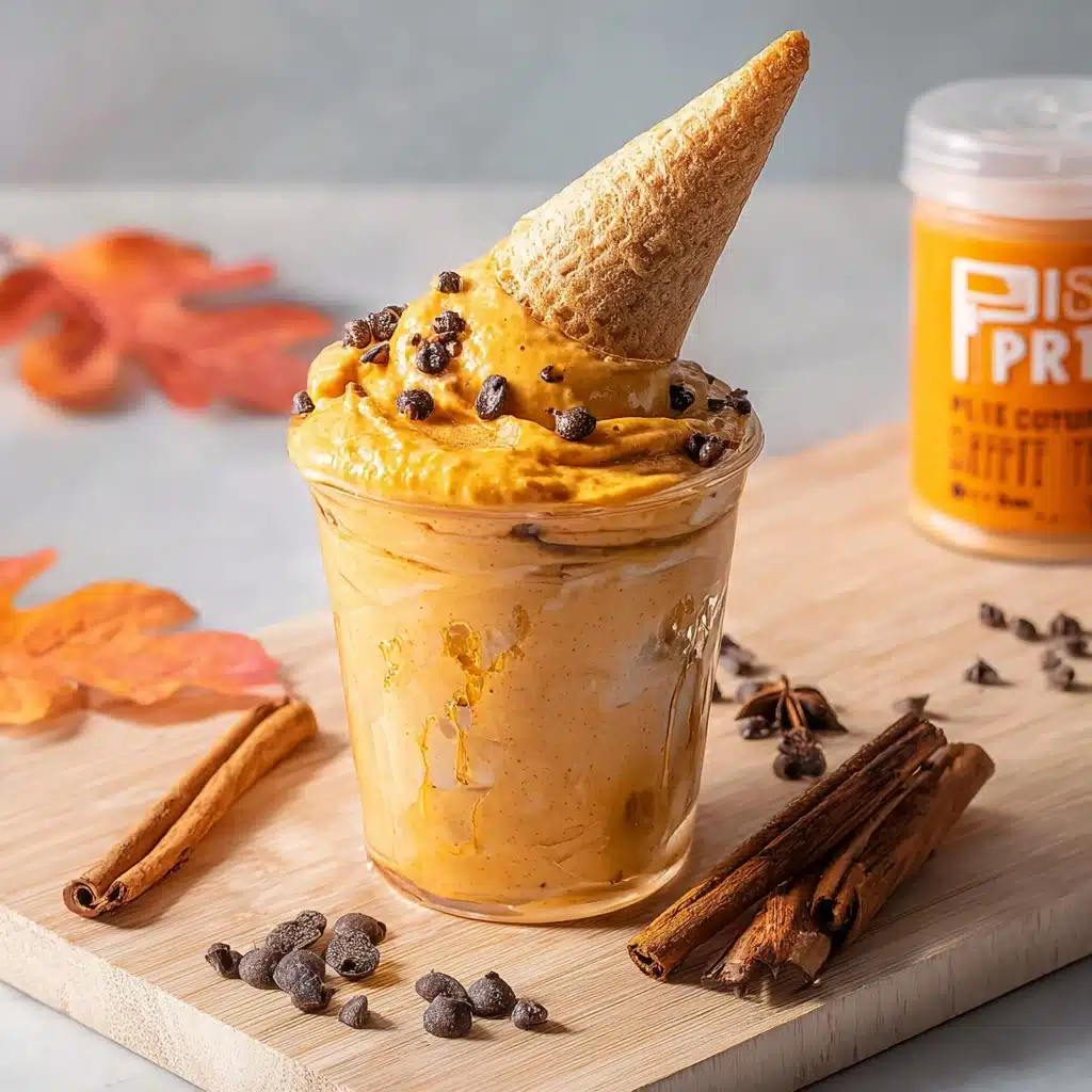 Ninja Creami Pumpkin Spice Protein Ice Cream Recipe - Recipe Image
