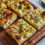Air Fryer Garlic Flatbread – Quick & Delicious Recipe